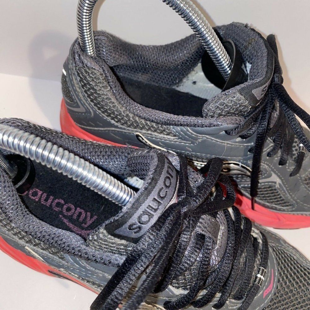 Saucony Prestige Women’s Running Shoe Grey & Pink - Picture 4 of 6